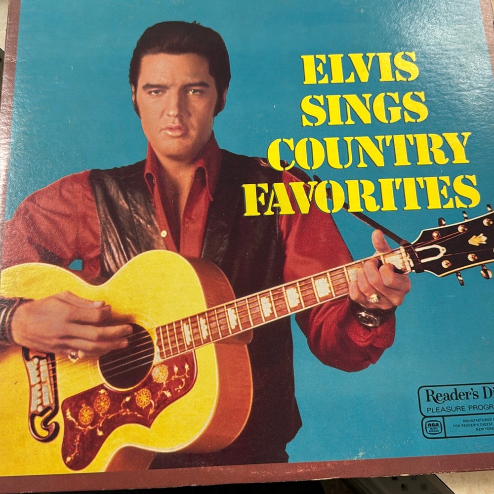 Elvis vinyl record
